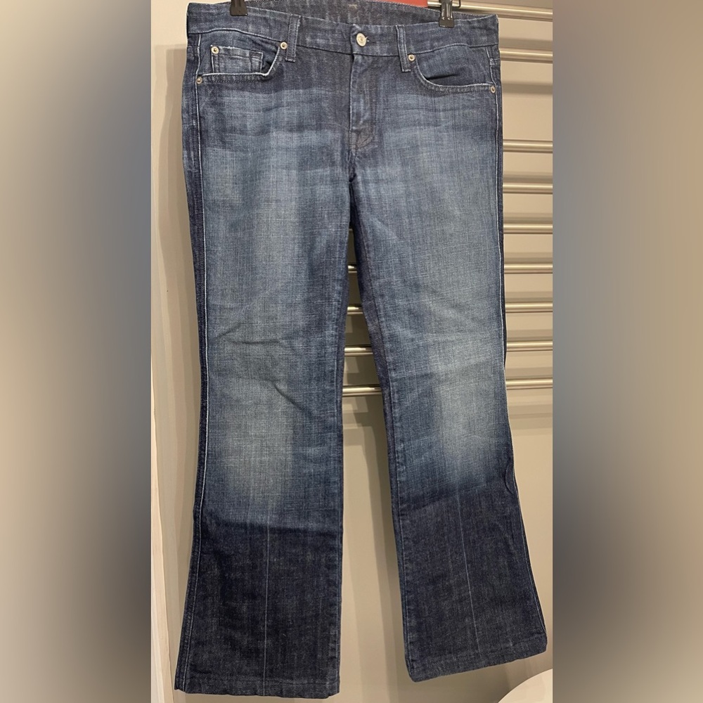 7 for all mankind women’s A Pocket Jeans Size 31 EUC